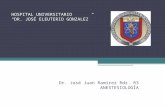 HOSPITAL UNIVERSITARIO  “DR. JOSÉ ELEUTERIO GONZALEZ”