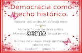 Democracia como  h echo  histórico