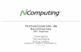Virtualización  de Escritorios VDI Express Concepto Tecnología Soluciones