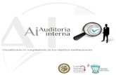 ESTRUCTURA DE LA DIRECCIÓN  GENERAL DE AUDITORIA INTERNA: