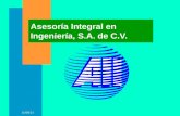 Asesoría Integral en Ingeniería, S.A. de C.V.
