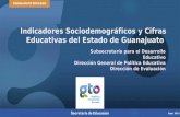 Indicadores Sociodemográficos y Cifras Educativas del Estado de Guanajuato