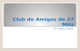 Club de Amigos de 27 MHz