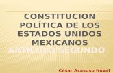 CONSTITUCION POLÍTICA DE LOS ESTADOS UNIDOS MEXICANOS