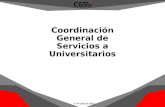 Coordinación General de Servicios a Universitarios
