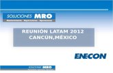REUNIÓN LATAM 2012  CANCÚN,MÉXICO