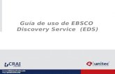 Guía de uso de EBSCO  Discovery Service   (EDS)