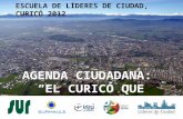 ESCUELA DE LÍDERES DE CIUDAD, CURICÓ 2012