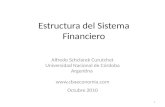 Estructura  del  Sistema Financiero