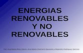 ENERGIAS RENOVABLES          Y NO   RENOVABLES