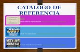 CATÁLOGO DE REFERENCIA