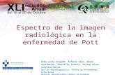 Espectro  de la  imagen radiológica  en la  enfermedad  de  Pott