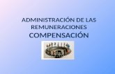 ADMINISTRACIÓN DE LAS REMUNERACIONES COMPENSACIÓN