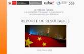 IV FORO DEL FUTURO: LAS EMPRESAS PERUANAS Y EL SURGIMIENTO DE CHINA COMO GRAN POTENCIA