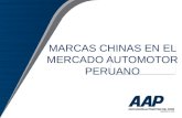 MARCAS CHINAS EN EL MERCADO AUTOMOTOR PERUANO