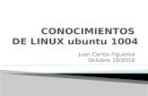 CONOCIMIENTOS  DE LINUX  ubuntu  1004