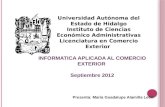 Universidad Autónoma del Estado de Hidalgo Instituto de Ciencias Económico Administrativas