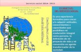 Servicio social 2014- 2015