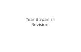 Year 8 Spanish Revision