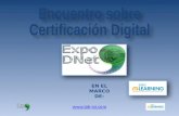 Encuentro sobre Certificación Digital