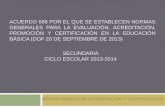 SECUNDARIA CICLO ESCOLAR 2013-2014