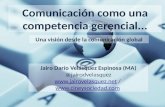 Comunicación como una competencia gerencial...