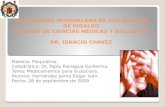 Materia: Psiquiatría. Catedrático: Dr. Tapia Paniagua Guillermo.
