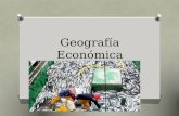 Geografía  Económica