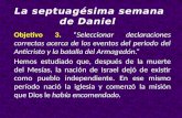 La septuagésima semana de Daniel
