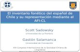 El inventario fonético del español de Chile y su representación mediante el AFI-CL