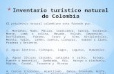 Inventario turístico natural de Colombia