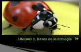 UNIDAD 1. Bases de la Ecología