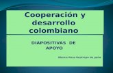 Cooperación y desarrollo  colombiano