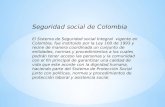 Seguridad social de  Colombia