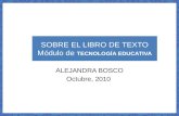 SOBRE EL LIBRO DE TEXTO Módulo de  TECNOLOGÍA EDUCATIVA