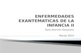 ENFERMEDADES EXANTEMATICAS DE LA INFANCIA II