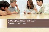 Antropolog­a de la Comunicaci³n