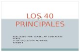 LOS 40  PRINCIPALES