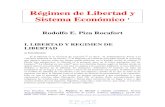 Regimen de Libertad y Sistema Economico (1987)