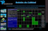 Boletín de Calidad ABRIL, MAYO, JUNIO 2011 - PRODEOCSA