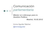 Comunicación parlamentaria