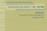 C2_UD05b_Operativitat en di¨dric; EXERCICI Cub amb la base aixecada