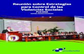 Reunion sobre Estrategia para Control de las Violencias Sociales (PUCMM)