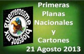 Primeras Planas Nacionales y Cartones 21 Agosto 2013