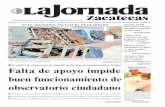 La Jornada Zacatecas, sábado 3 de agosto del 2013