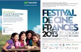 Programación Festival de Cine Francés