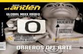 Revista El Andén "Obreros del Arte".