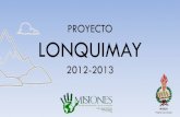 Proyecto Lonquimay 2012 2013