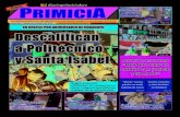 Diario Primicia Huancayo 31/05/14
