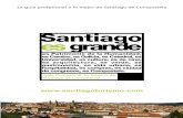 Santiago é grande. Guía Profesional de Turismo-spa